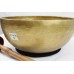E763 Most Vibrating Throat 'G' Chakra Healing Hand Hammered Tibetan Singing Bowl 11.25" Wide Handmade In Nepal